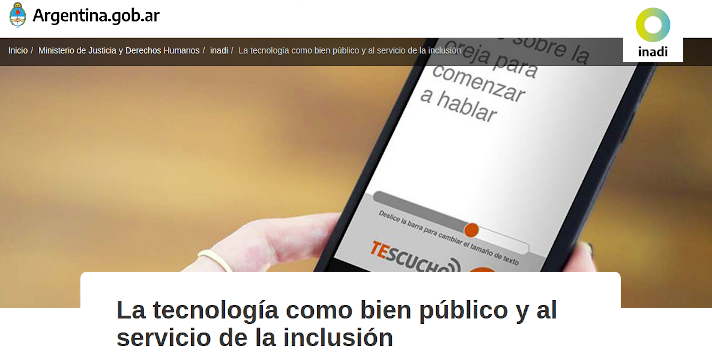 Reconocimiento INADI